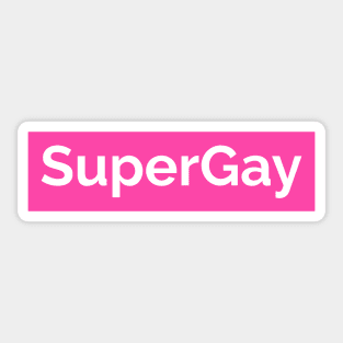 SuperGay Sticker